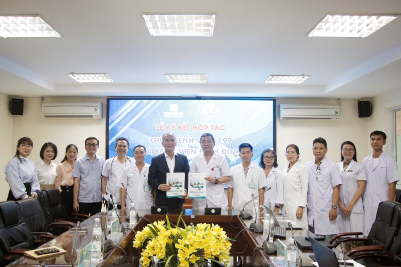 Bệnh viện 199 và Bệnh viện Bình Định ký kết hợp tác